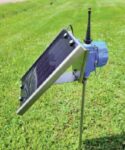 Solar powered Compost pile temperature sensor